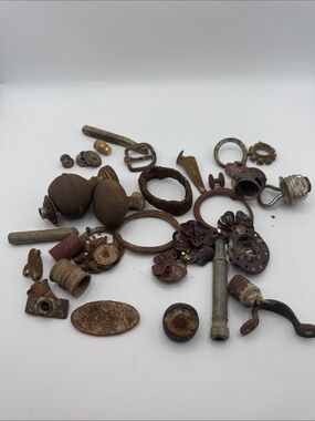 Antique Mixed Civil War Relics Artifacts Metal Detecting Finds